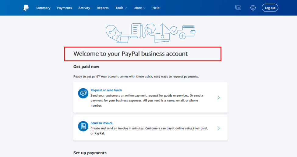 Welcome To Your New PayPal Account 