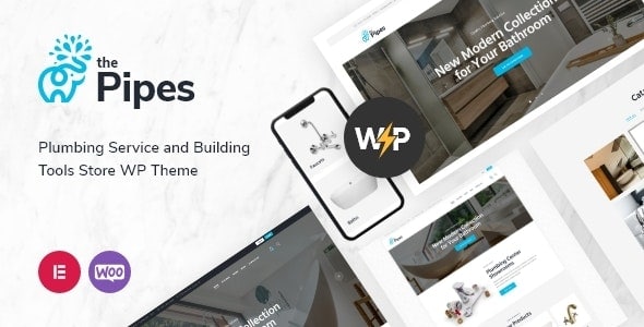 THE PIPES - PLUMBING SERVICES AND BUILDING TOOLS STORE - WP THEME