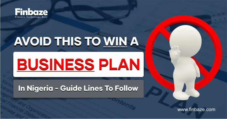 5 Mistakes To Avoid In An Award Winning Business Plan In Nigeria - Finbaze